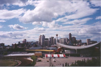 View of Calgary from Scotsman Hill