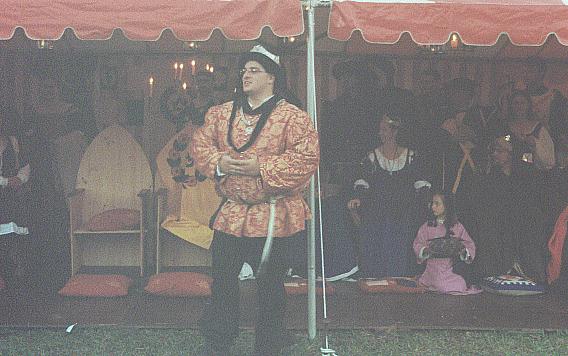 Prince Cornelius at the Combined Baronial Court