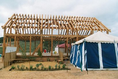 Side view of the Guild Hall
