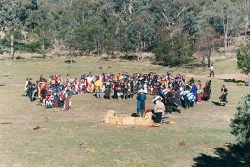 The Marshals address the assembled fighters