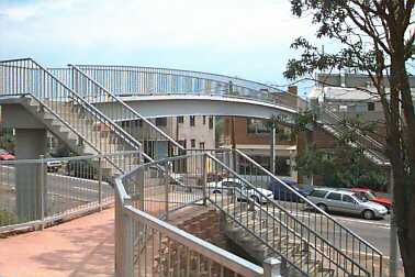 Foot Bridge over King Georges Rd
