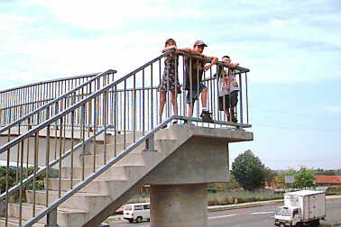 Foot Bridge over Stoney Creek Rd