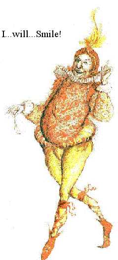Malvolio, of 'Twelfth Night'