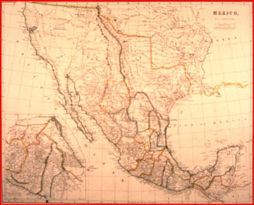Map of New Spain