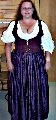 Lisa in a bodice that Talon made