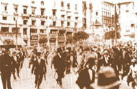 Rua Direita - manifesta��es populares 1932