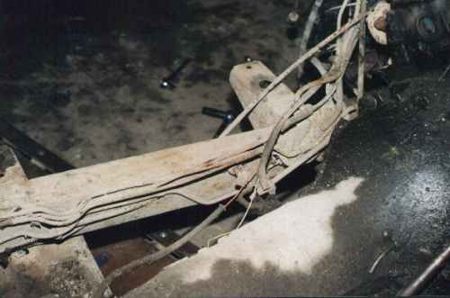 Brake lines close up so I can copy them again