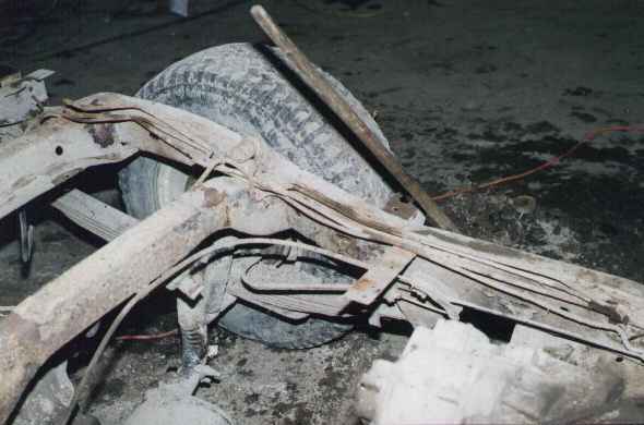 More fuel and brake lines