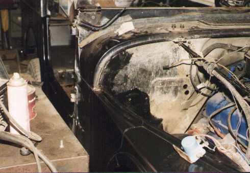 Seeing how the new front fenders fit.