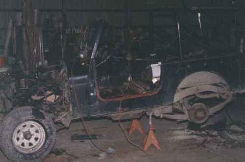 Starting the disassembly