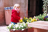 Gardening at Tlaquepaque