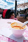 Shrimp bisque at Sedona Memories