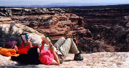 Passing time on Cedar Mesa