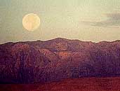 Moonset over Mt. Charleston