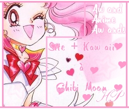Este award eu ganhei do site Anime Awards de mais kawaii! Ai, adorei!