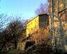 casa colpita dal sole