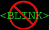<BLINK>-Free Logo