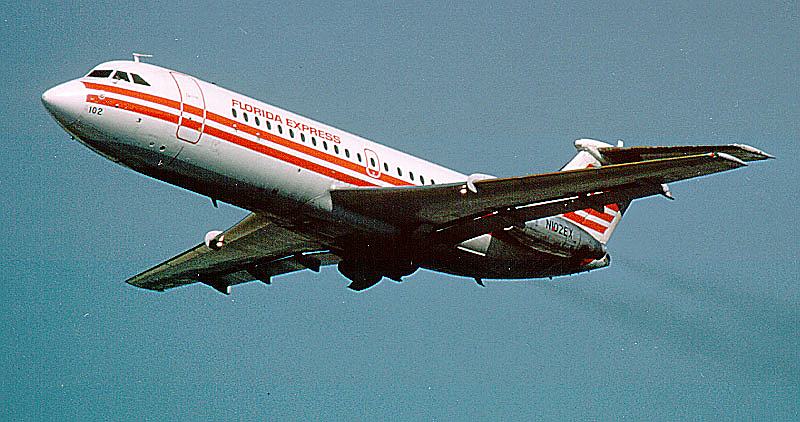 Florida Express BAC One-Eleven 201AC N102EX