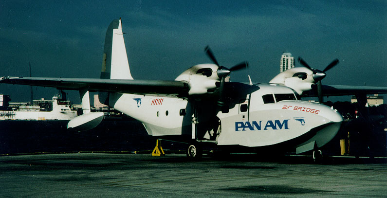 Pan Am Air Bridge Grumman G-73T Turbo Mallard N51151