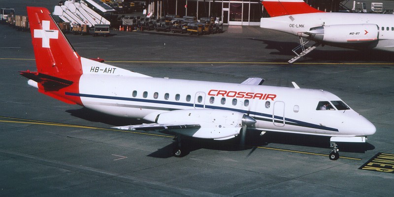 Crossair SAAB-Fairchild SF340A HB-AHT