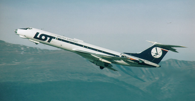 LOT Tupolev Tu-134A SP-LHA