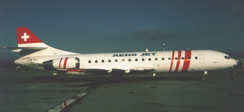 AeroJet SE-210 Caravelle 10B3 HB-ICJ