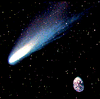 Cometa pr�ximo � Terra