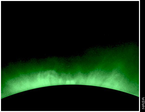 A Coroa Solar em foto do telesc�pio espacial Hubble