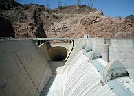 Hoover Dam Spillway