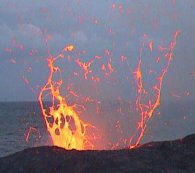 Phreatic explosion