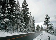 Sierra Mountain Snow