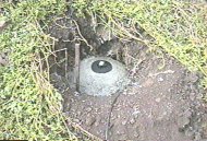 Geophone vault