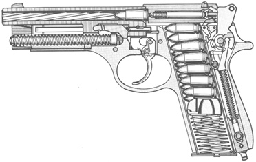 Exploded views of guns/Szetszedett fegyverek