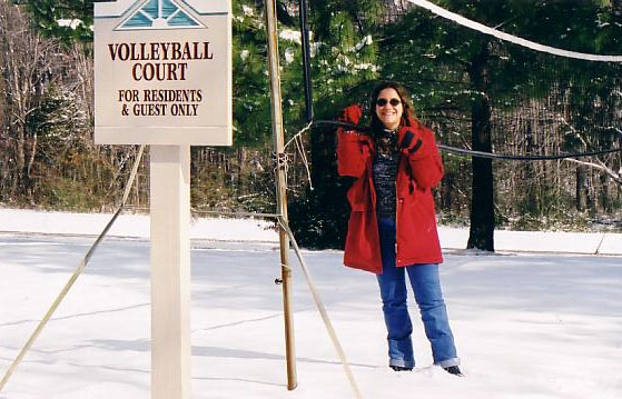 snow volley