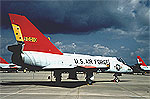 F106A used as a drone at Tyndall AFB, Florida.