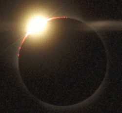 Solar eclipse in UK