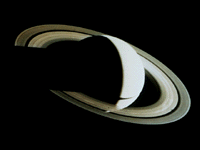 Saturne By Voyager 1 (16 November 1980