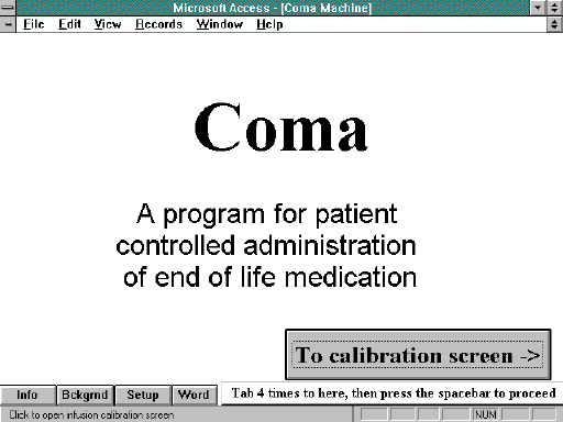 Coma Machine