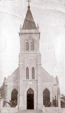 La iglesia, reci�n terminada