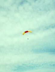 A dot in the sky