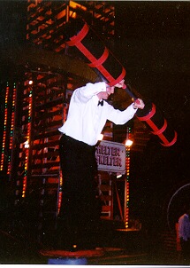 Chris and his pugel-stick