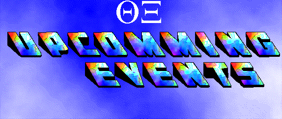 Upcomming Events