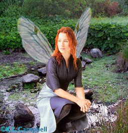 Tori - as a faerie!