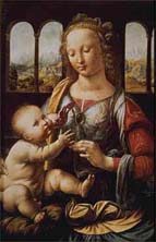 Madonna with Vase