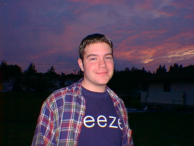 Eric at Luc's place