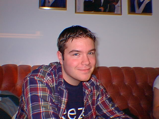 Eric before moving to Ottawa (good bye party)