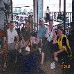 Crewmembers in Cartagena, Colombia.