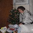 Mom at Christmas.