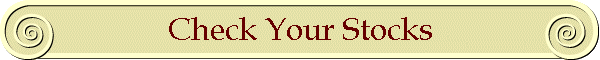 Check Your Stocks