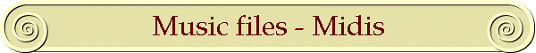 Music files - Midis
